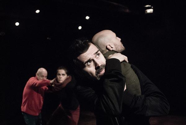 Emilio Lorente (Gonzalo), Pablo Huetos (Alonso), Sayo Almeida (Sebastián) y Rafa Núñez (Antonio) | 8 marzo 2016